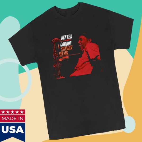 Blue Note Records Merch Store Shop Dexter Gordon A Swingin Affair T-Shirt