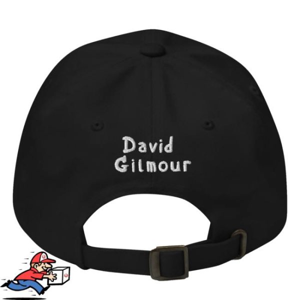 David Gilmour Merch Store Shop Black Cat Embroidered Hat