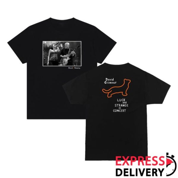 David Gilmour Merch Store Shop David And Romany In Concert T-Shirt