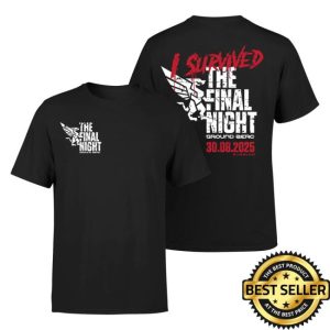 Ground Zero Festival Merch Store Shop Ground Zero I Survived The Final Night T-Shirt Black