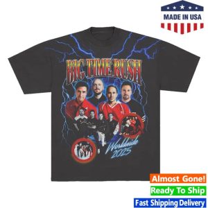 Big Time Rush Merch Store Shop Btr In Real Life Worldwide 2025 Bootleg Tee
