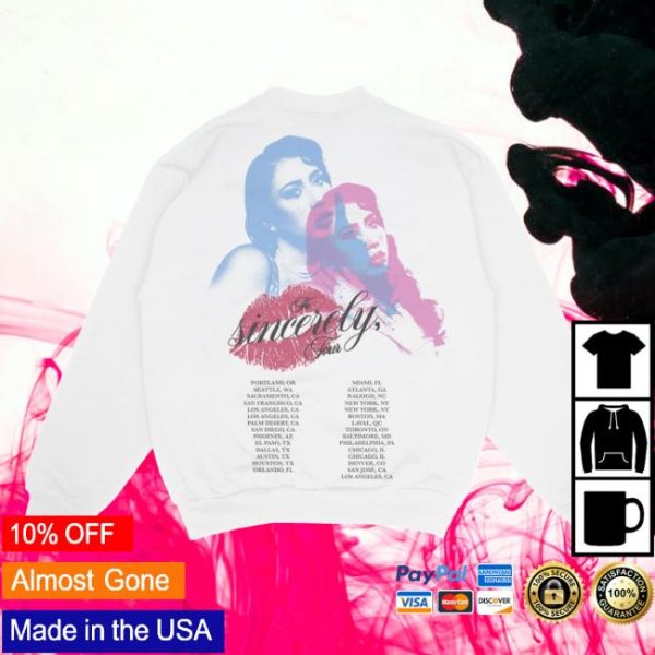 Shop Kali Uchis Store Merch Sincerely, Tour Crewneck