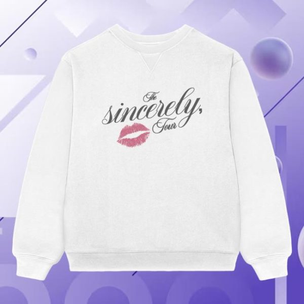 Shop Kali Uchis Store Merch Sincerely, Tour Crewneck