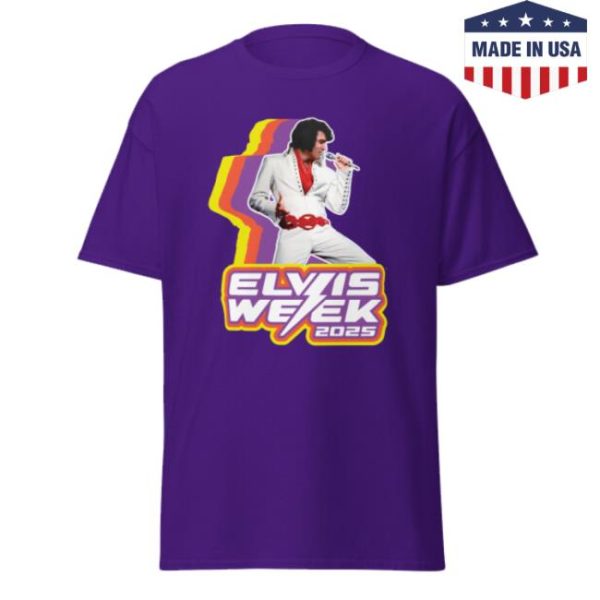 Shopelvis Store Merch Elvis Week 2025 Unisex T-Shirt
