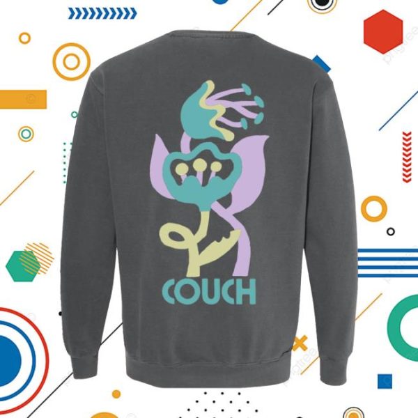 Couchtheband Store Merch Lily Flower Crewneck