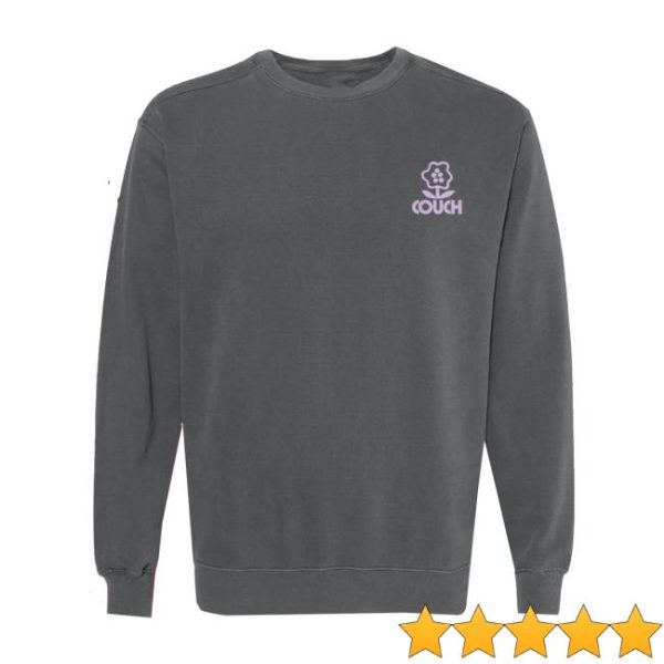 Couchtheband Store Merch Lily Flower Crewneck