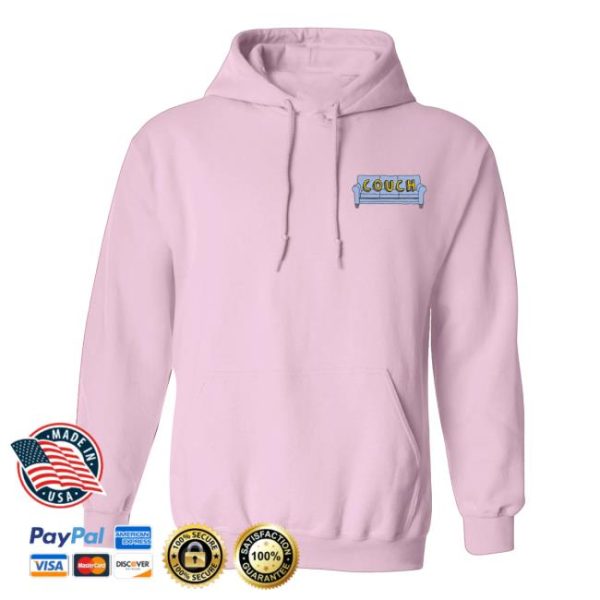 Couch The Band Store Merch Pink Hoodie