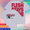 kenny dying wish store merch shop flesh stays together heather grey tee wwds