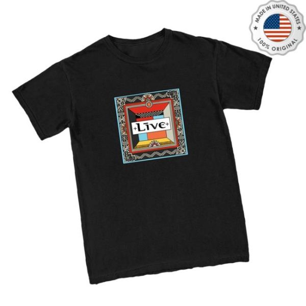 Live The Band Store Merch Shop The Distance To Here Album Tee