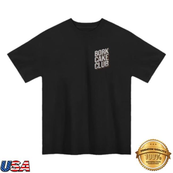 Slogo Store Merch Bork Cake Club Oversized T-Shirt