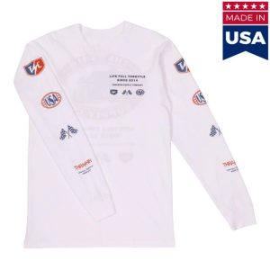 Thrashin Supply Store Merch Drag Race White Long Sleeve