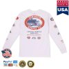 kenny thrashin supply store merch drag race long sleeve premium white
