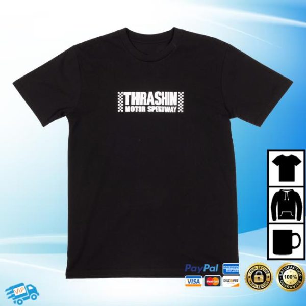 Thrashin Supply Store Merch Full Throttle Black Tee