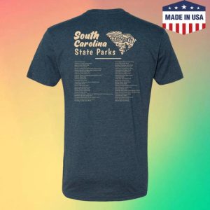 Wild Tribute Store Merch South Carolina State Parks Sketch T-Shirt