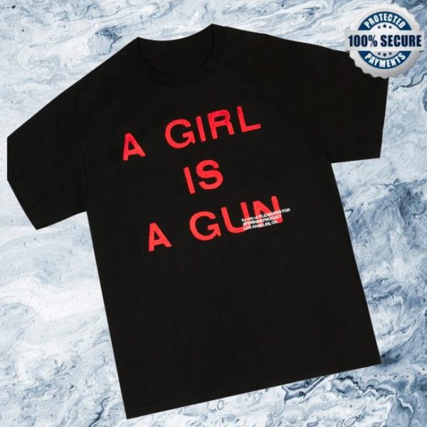 Shopcapsul Store Merch Girl Is A Gun Black Tee