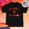 kenny shopcapsul store merch girl is a gun tee black