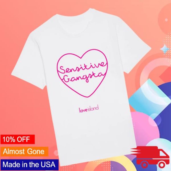 Official Love Island Store Merch Sensitive Gangsta T-Shirt