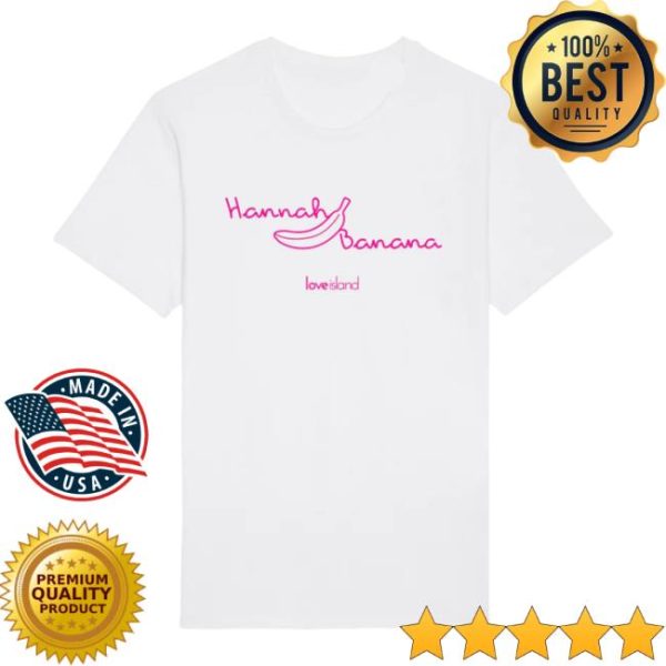 Official Love Island Store Merch Hannah Banana T-Shirt