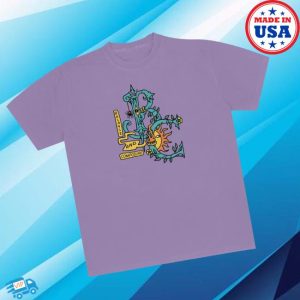 Balancedcomp Store Merch B&C Logo Orchid Blue T-Shirt