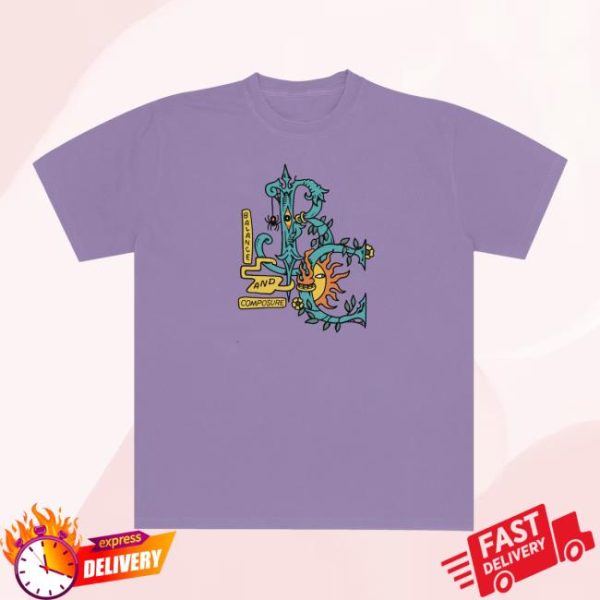 Balancedcomp Store Merch B&C Logo Orchid Blue T-Shirt