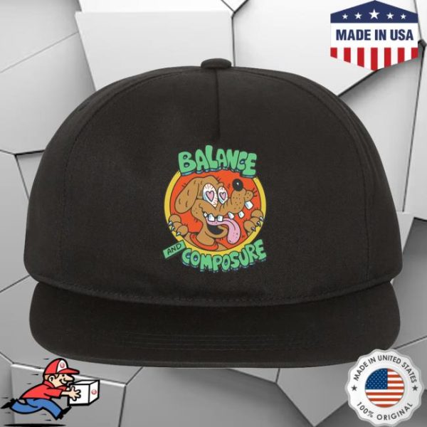 Balancedcomp Store Merch Dog Snapback Hat