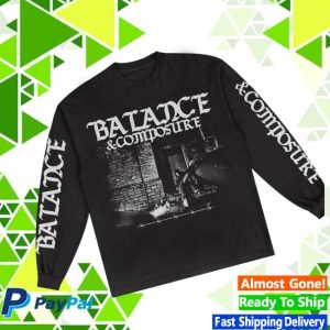 Balancedcomp Store Merch Reaper Black Long Sleeve