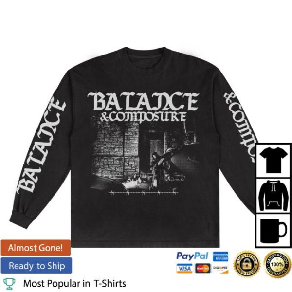 Balancedcomp Store Merch Reaper Black Long Sleeve