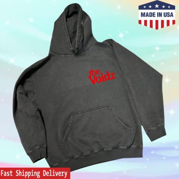 Cult Records Merch Store Shop The Voidz Washed Red Logo Hoodie