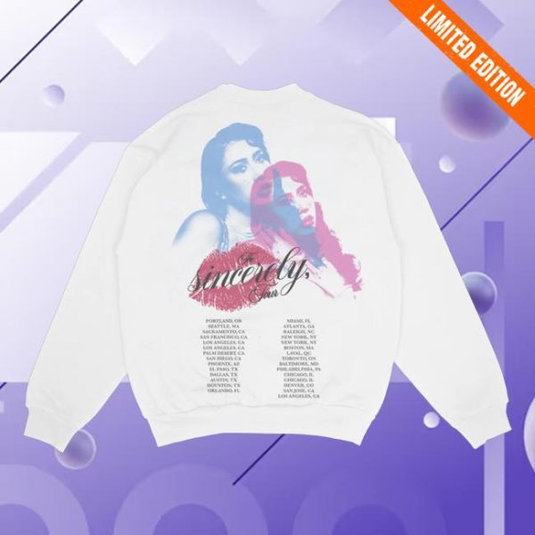 Kali Uchis Merch Store Shop Sincerely Tour Crewneck