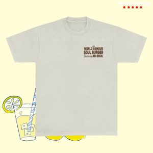 Txdxe Top Dawg Entertainment Merch Store Shop Soul Burger Tour Tee Off-White