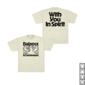 Balance And Comp Band Merch With You In Spirit T-Shirt