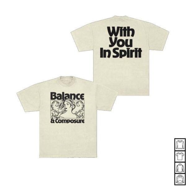 Balance And Comp Band Merch With You In Spirit T-Shirt