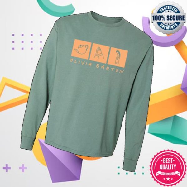 Olivia Barton Merch Icons Long Sleeve T-Shirt