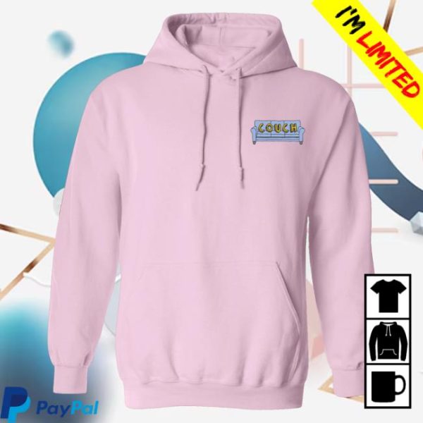Couch The Band Merch Store Shop Couch Hoodie Pink