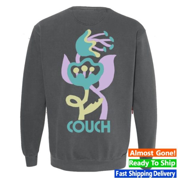 Couch The Band Merch Store Shop Lily Flower Crewneck