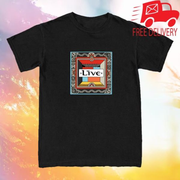 Live The Band Merch Store Shop The Distance To Here Album Tee