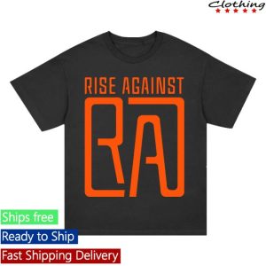 Rise Against Merch Store Shop Ra Square Logo T-Shirt