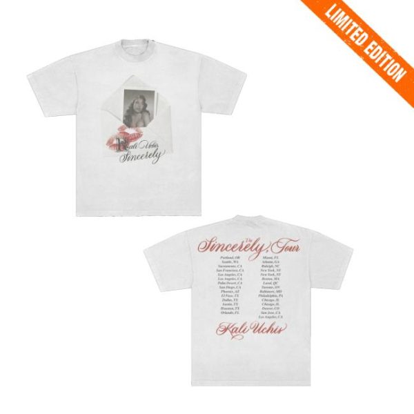 Kaliuchis Shop Sincerely Tour Envelope Tee