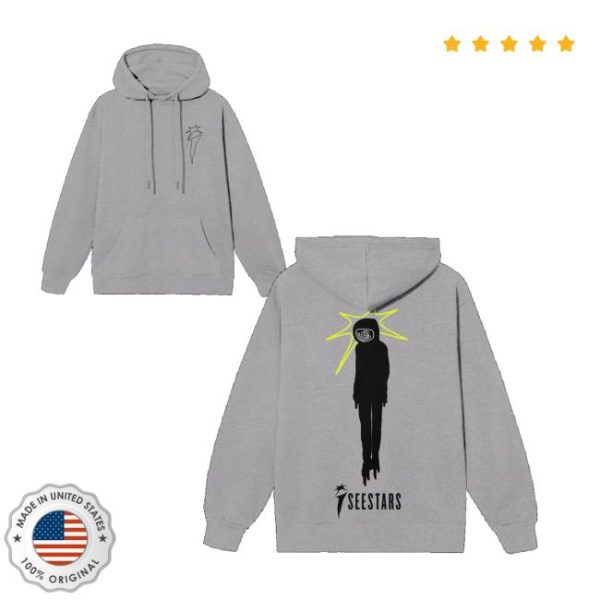 Sumerian Records Merch I See Stars Iss Gunmetal Hoodie