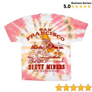 Online Ceramics Merch Store Shop Dead Sixty Miners Tie Dye Tee