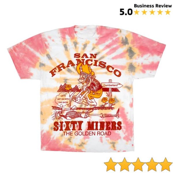 Online Ceramics Merch Store Shop Dead Sixty Miners Tie Dye Tee