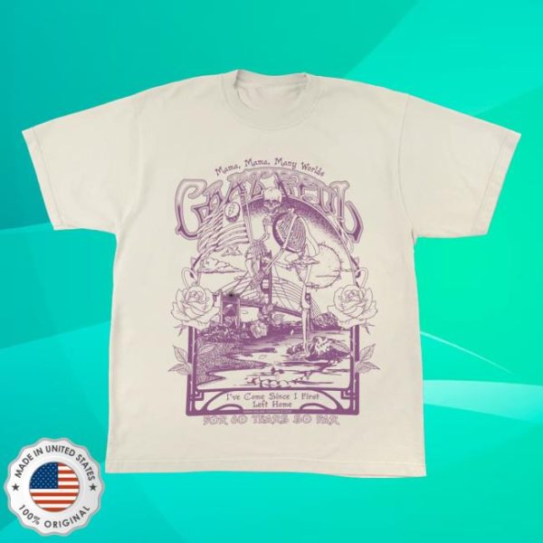 Online Ceramics Merch Store Shop Grateful For 60 Years Cream Tee