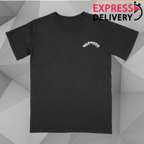 Hello Merch Store Wastoids Baggy Black T-Shirt