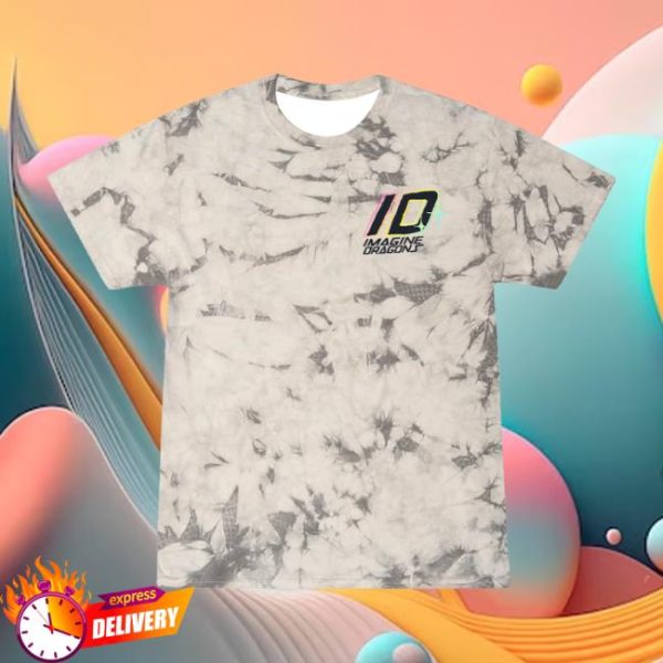 Imagine Dragons Music Store Merch Sharks Tie Dye Tee
