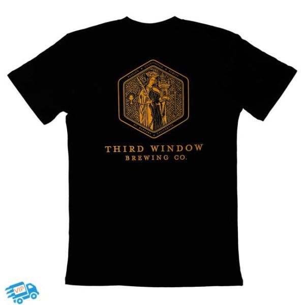 Third Window Brewing Store Merch St. Barbara T-Shirt