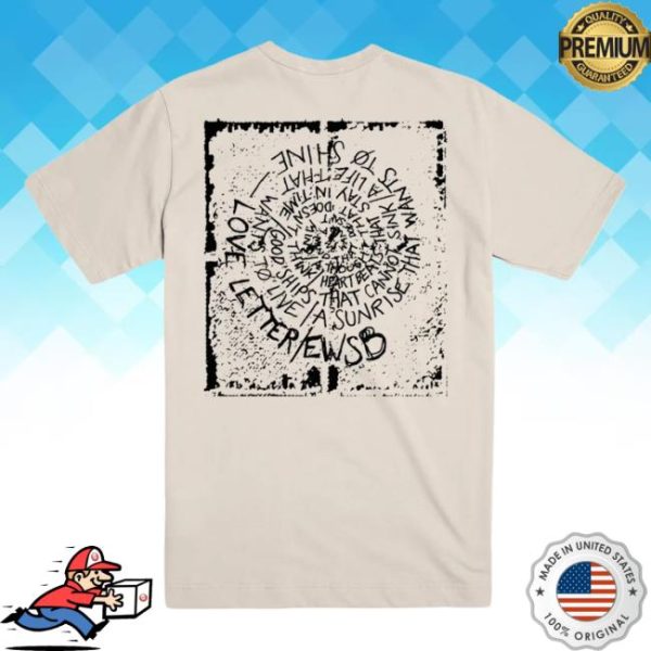 Evil Greed Store Merch Love Letter Ewsb T-Shirt