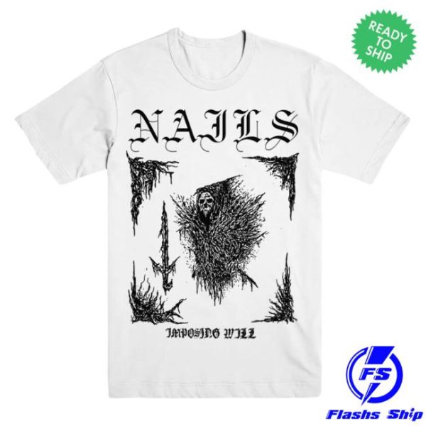 Evil Greed Store Merch Nails Imposing Will T-Shirt
