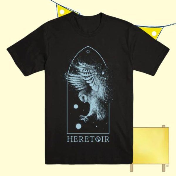 Evil Greed Store Merch Heretoir Owl T-Shirt