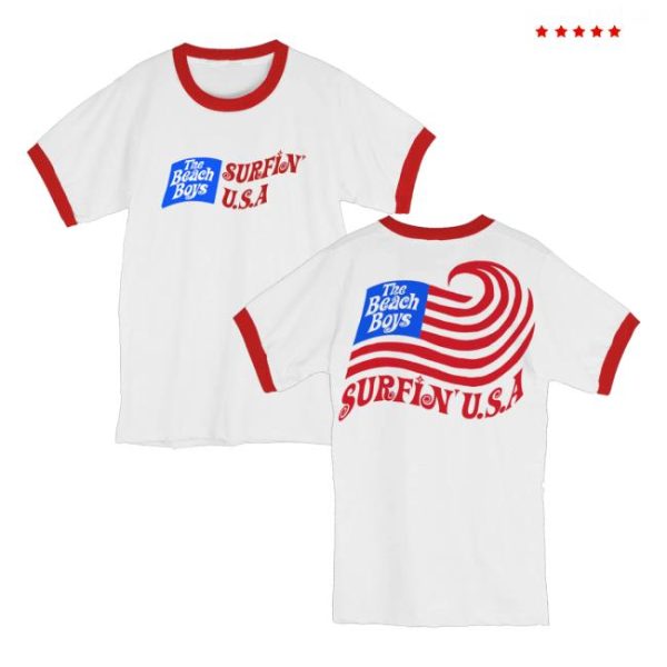 The Beach Boys Merch Store Shop Surfin Usa Ringer