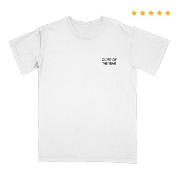 Las Culturistas Merch Store Shop Outfit Of The Year Tee – White
